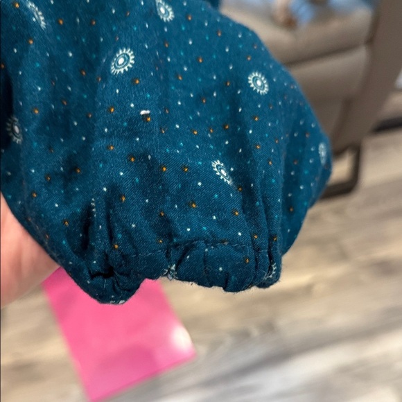 Elegant Teal and Gold Women's Joggers XL - Picture 5 of 7